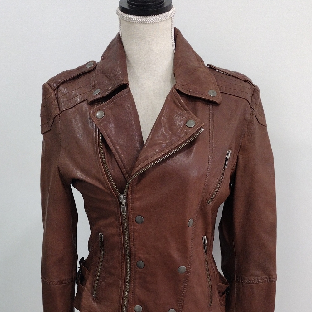 Leather Aviator Jacket